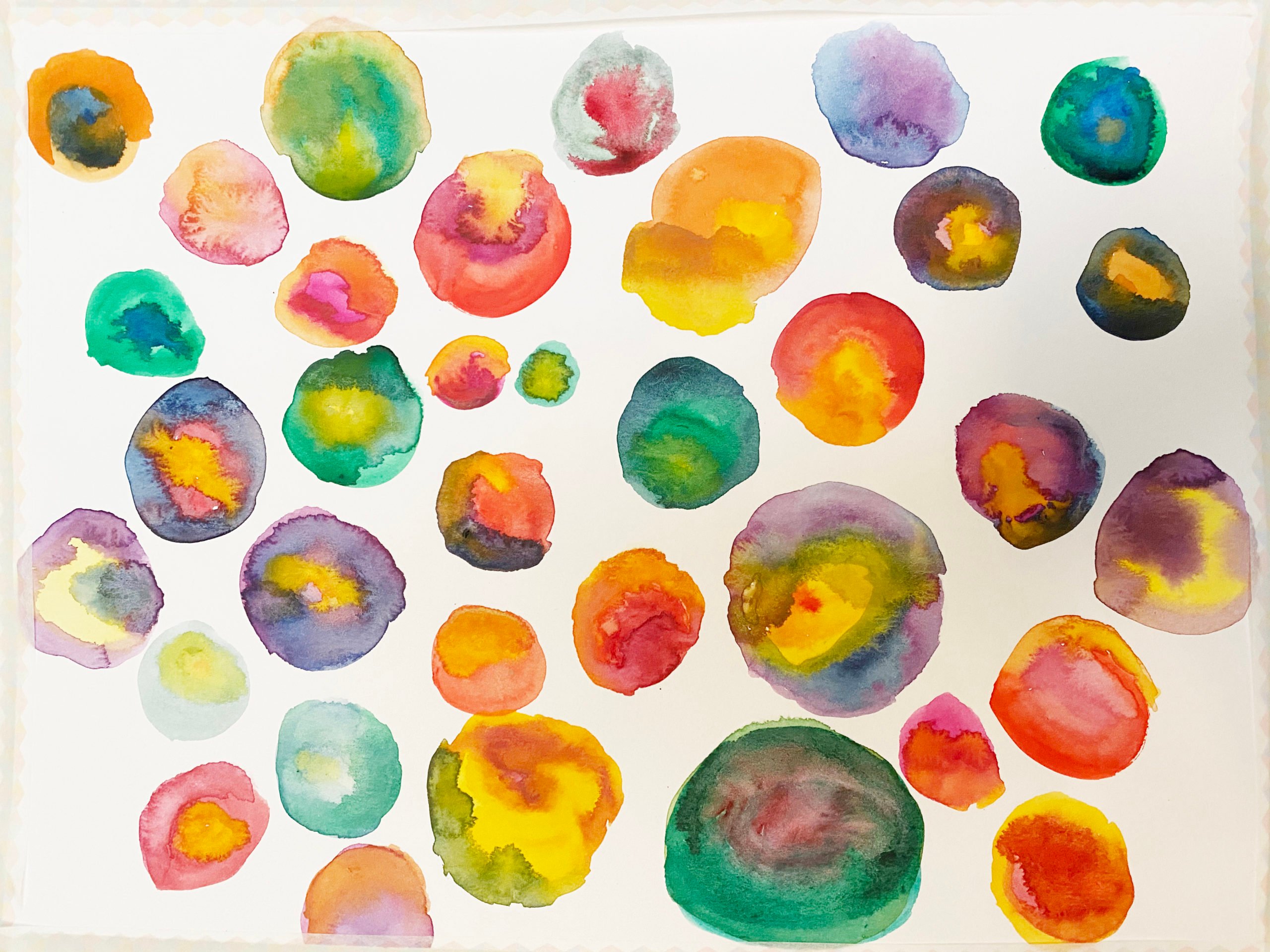 Abstract Painting - Kidspace Children's Museum