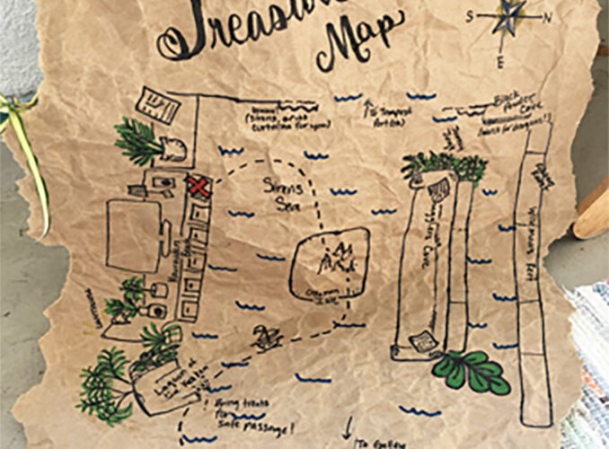 make a treasure map kidspace children s museum