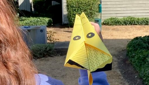 Paper air plane
