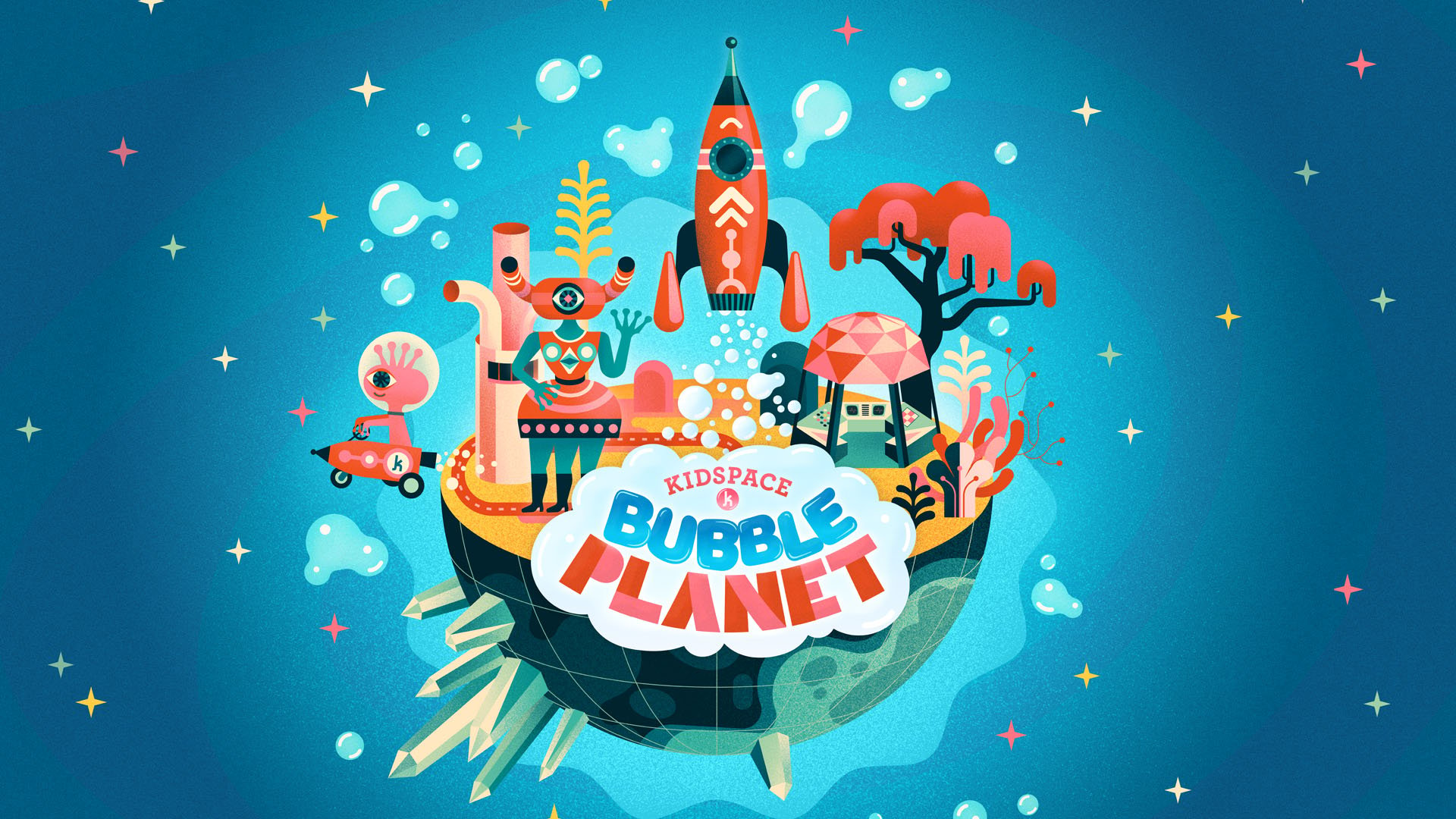 Bubble Planet logo