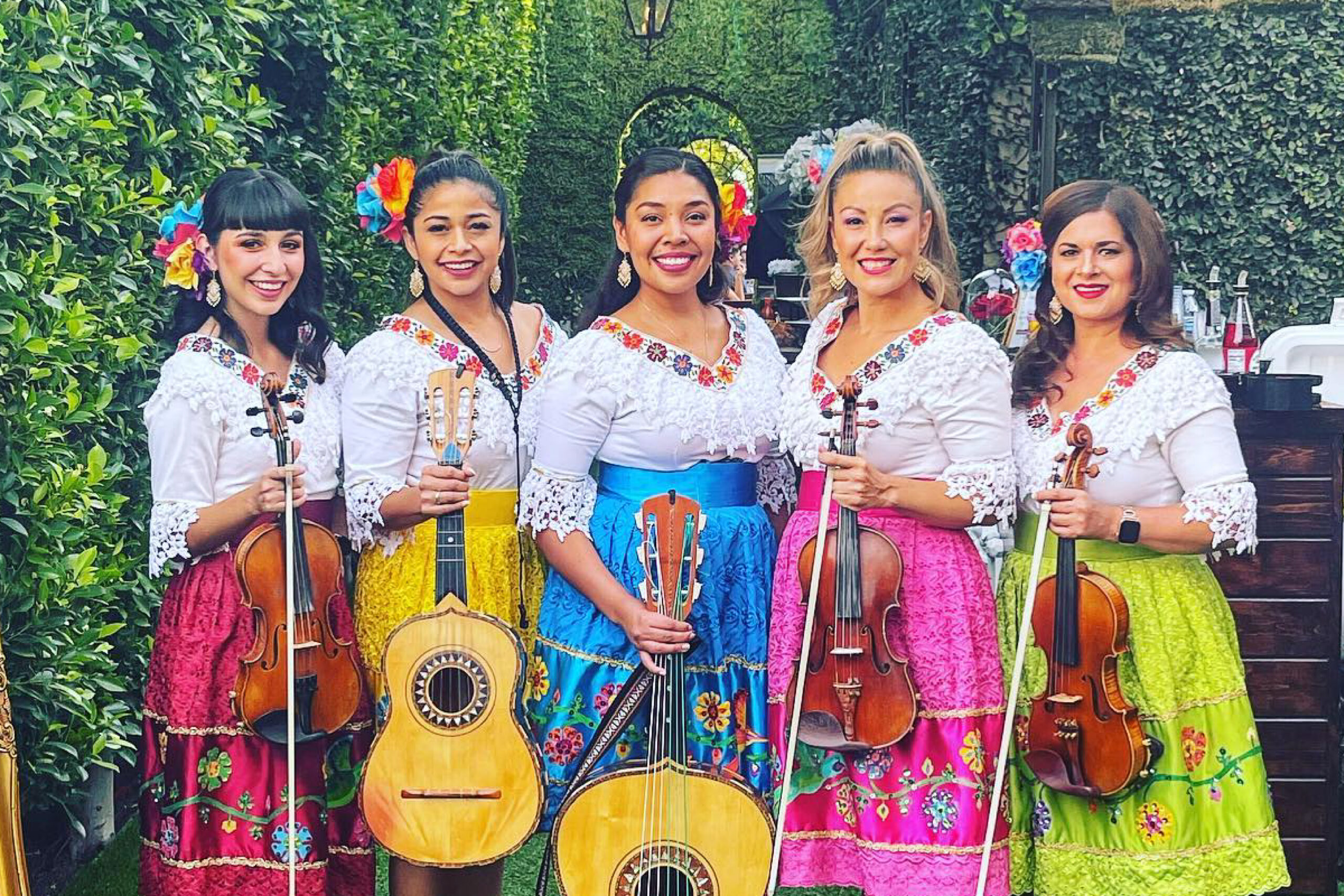 Four members of Las Colibrí